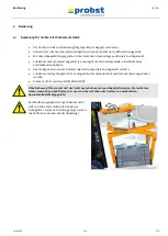 Preview for 20 page of probst Scissor Grab SG Operating Instructions Manual