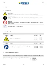 Preview for 5 page of probst SDH-H Operating Instructions Manual