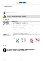 Preview for 14 page of probst SDH-H Operating Instructions Manual