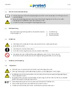 Предварительный просмотр 8 страницы probst SDH-LIGHT Operating Instructions Manual