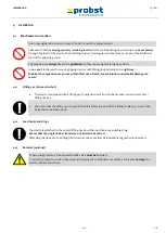 Preview for 45 page of probst SG-80-PGL2-A Operating Instructions Manual