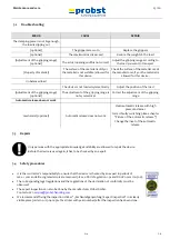 Preview for 57 page of probst SG-80-PGL2-A Operating Instructions Manual