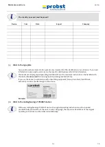 Preview for 58 page of probst SG-80-PGL2-A Operating Instructions Manual