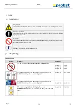 Preview for 9 page of probst SH-1000-MINI Operating Instructions Manual