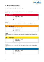 Preview for 9 page of probst SH-3500-B Operating Instructions Manual