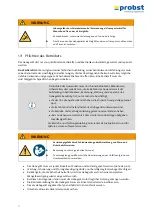 Preview for 17 page of probst SH-3500-B Operating Instructions Manual