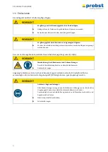 Preview for 20 page of probst SH-3500-B Operating Instructions Manual