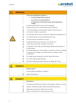 Preview for 39 page of probst SH-3500-B Operating Instructions Manual