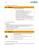 Preview for 40 page of probst SH-3500-B Operating Instructions Manual