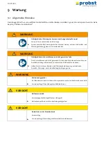 Preview for 56 page of probst SH-3500-B Operating Instructions Manual