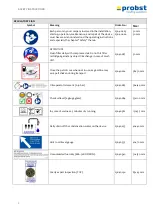 Preview for 116 page of probst SH-3500-B Operating Instructions Manual