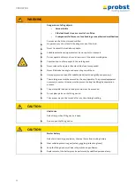 Preview for 142 page of probst SH-3500-B Operating Instructions Manual