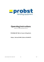 Предварительный просмотр 65 страницы probst STONEMAGNET SM-600 Operating Instructions Manual