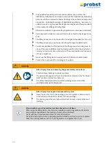 Предварительный просмотр 72 страницы probst STONEMAGNET SM-600 Operating Instructions Manual