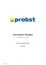 Предварительный просмотр 77 страницы probst SVZ-ECO-L Operating Instructions Manual