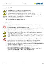 Preview for 9 page of probst TM-150-D-A-XL Operating Instructions Manual