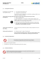 Предварительный просмотр 13 страницы probst TM-150-D-A-XL Operating Instructions Manual