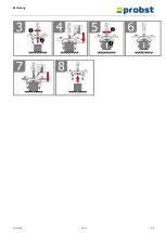 Предварительный просмотр 25 страницы probst TSZ-UNI Operating Instructions Manual