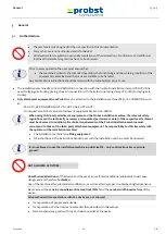 Preview for 14 page of probst VM-301-KJ-GREENLINE Operating Instructions Manual