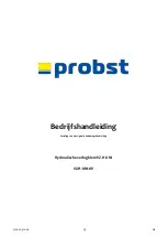 Предварительный просмотр 89 страницы probst VZ-H-UNI-KV Operating Instructions Manual