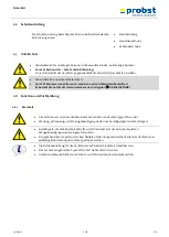 Предварительный просмотр 12 страницы probst VZ-I Operating Instructions Manual