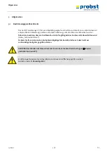 Предварительный просмотр 14 страницы probst VZ-I Operating Instructions Manual