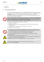 Preview for 12 page of probst WEZ Series Operating Instructions Manual