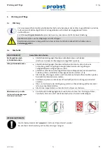 Preview for 25 page of probst WEZ Series Operating Instructions Manual