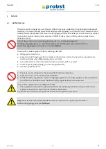 Preview for 40 page of probst WEZ Series Operating Instructions Manual