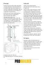 Предварительный просмотр 18 страницы Probuilder 11772 Instruction Manual