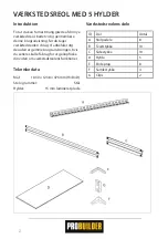 Предварительный просмотр 2 страницы Probuilder 75997 Instruction Manual