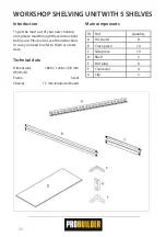 Предварительный просмотр 26 страницы Probuilder 75997 Instruction Manual