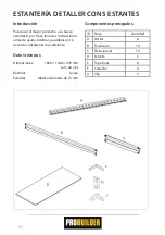 Предварительный просмотр 50 страницы Probuilder 75997 Instruction Manual