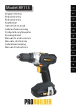 Probuilder 89113 Instruction Manual preview