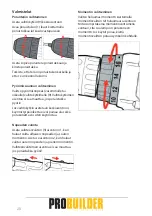 Предварительный просмотр 28 страницы Probuilder 89113 Instruction Manual