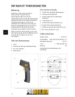 Предварительный просмотр 22 страницы Probuilder Model 59441 Instruction Manual