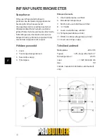 Предварительный просмотр 30 страницы Probuilder Model 59441 Instruction Manual