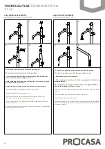 Предварительный просмотр 8 страницы PROCASA T1.33 Installation Instructions Manual