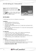 Preview for 22 page of PROCASTER DTV-007 User Manual