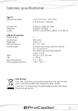 Preview for 27 page of PROCASTER DTV-007 User Manual