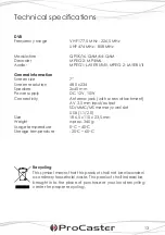 Preview for 41 page of PROCASTER DTV-007 User Manual