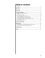 Preview for 1 page of PROCEED PDP 3 User Manual