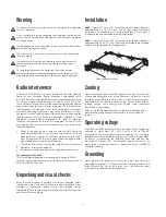 Preview for 4 page of PROCELLA AUDIO DA05-DSP User Manual