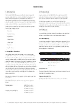 Preview for 4 page of PROCELLA AUDIO DA08-DSP User Manual