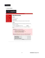 Preview for 17 page of PROception PRODMHD11 Installation & Configuration Manual