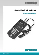 Proceq 790 10 000 Operating Instructions Manual предпросмотр