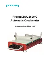 Proceq ZAA 2600.C Instruction Manual preview