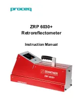 Предварительный просмотр 1 страницы Proceq ZRP 6030+ Instruction Manual