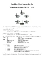 Предварительный просмотр 1 страницы process-informatik EtherSens Oxygen Short Instructions