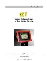 Preview for 1 page of Process Technologies SK 7 Operating Manual